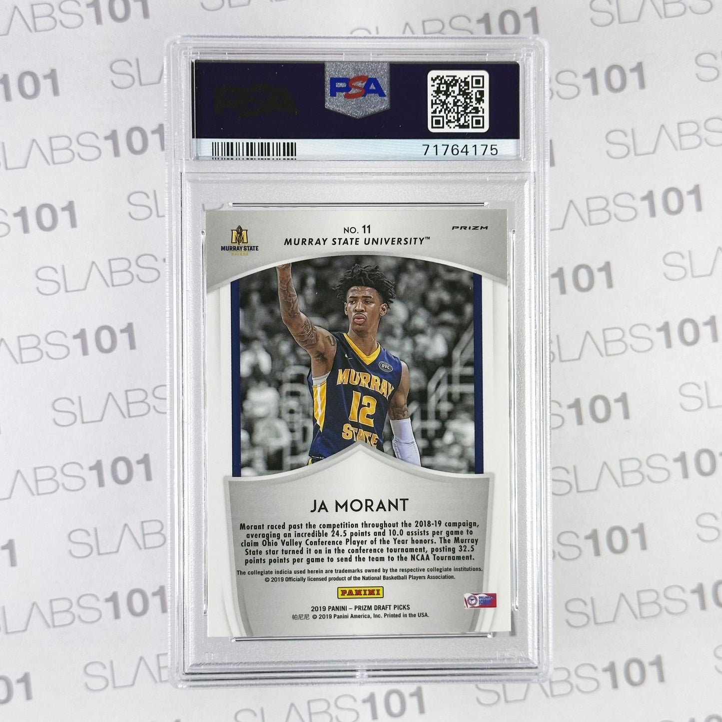 2019 Panini Prizm Crusade Pink Pulsar #11 PSA 10