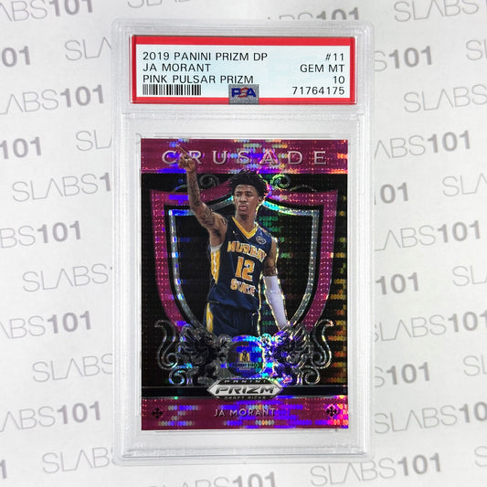 2019 Panini Prizm Crusade Pink Pulsar #11 PSA 10