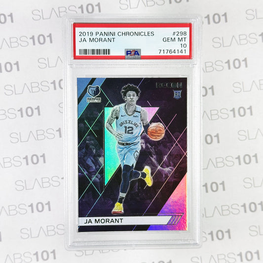 2019 Panini Chronicles Ja Morant #298 PSA 10