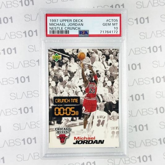 1997 Michael Jordan Nestle Crunch #CT05 PSA 10