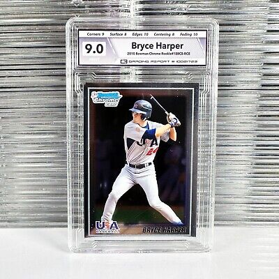 2010 Bowman Chrome Bryce Harper Rookie #BC8 C3G 9.0