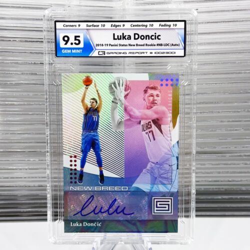 Luka Doncic New Breed Auto. C3G 9.5