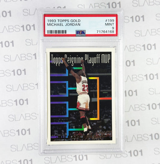 1993 Topps Gold Michael Jordan #199 PSA 9